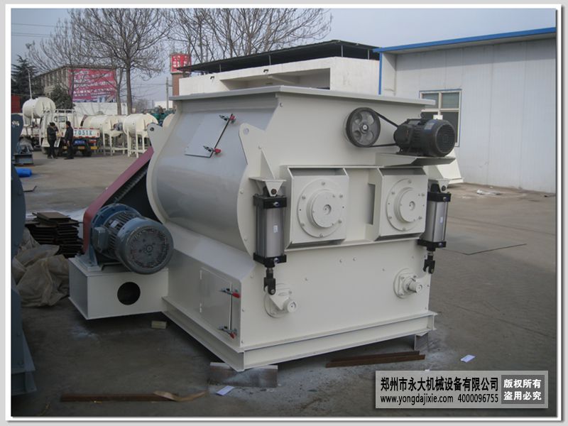 雙軸槳葉無重力膩子粉混合機(jī)