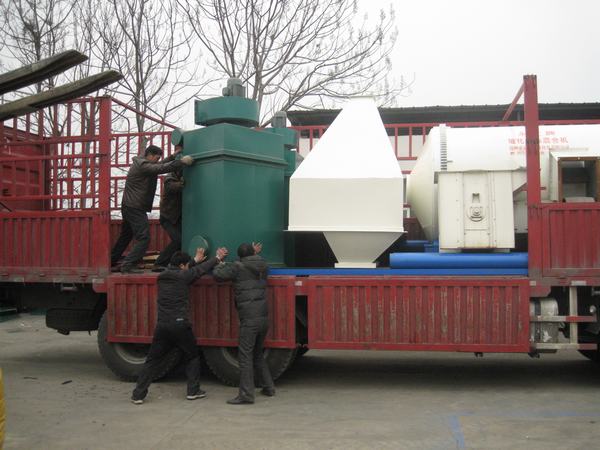 無機保溫砂漿設備發往鄂爾多斯