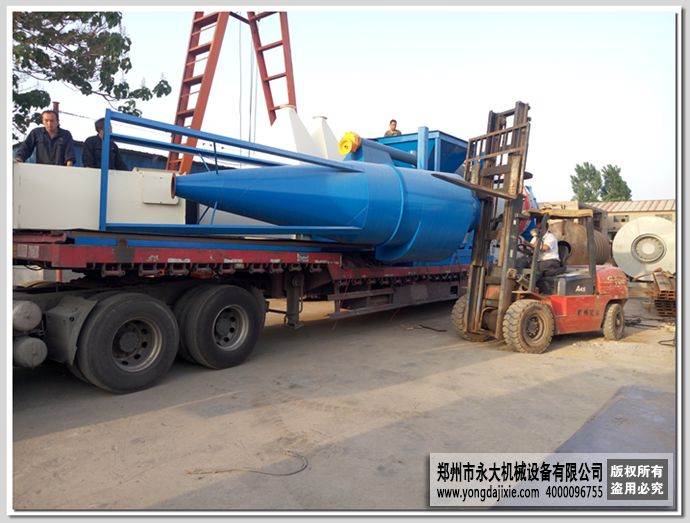干粉砂漿成套設備發往湖南